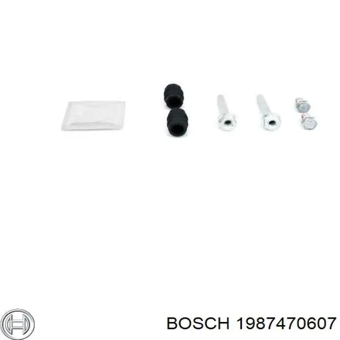 1987470607 Bosch fuelle, guía de pinza de freno trasera