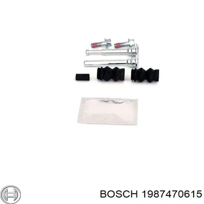 Juego de reparación, pinza de freno delantero Citroen C3 2 A51