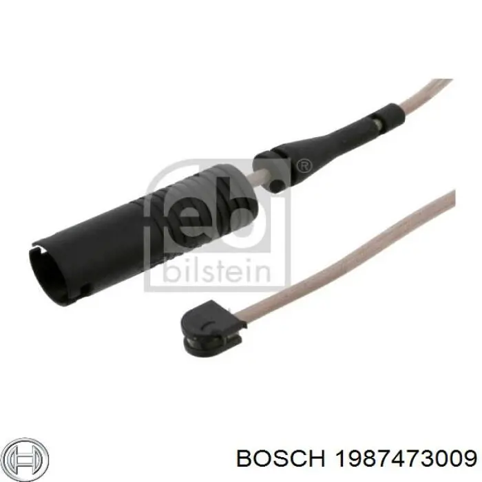 1987473009 Bosch contacto de aviso, desgaste de los frenos