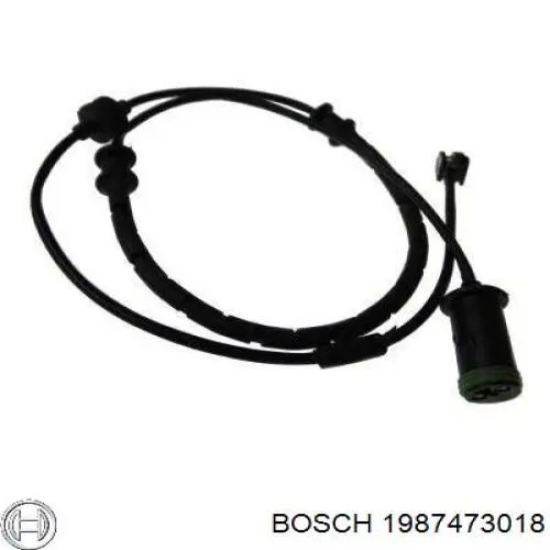 1987473018 Bosch contacto de aviso, desgaste de los frenos
