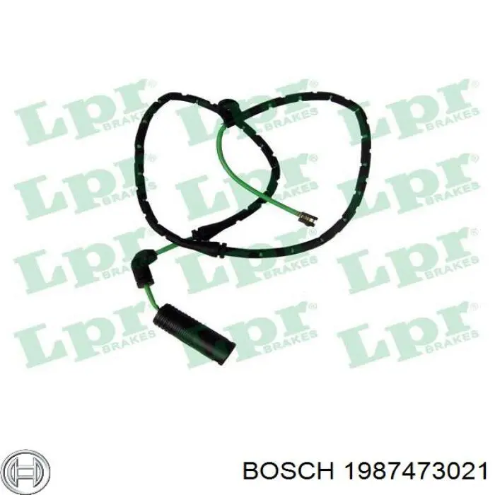 1987473021 Bosch contacto de aviso, desgaste de los frenos