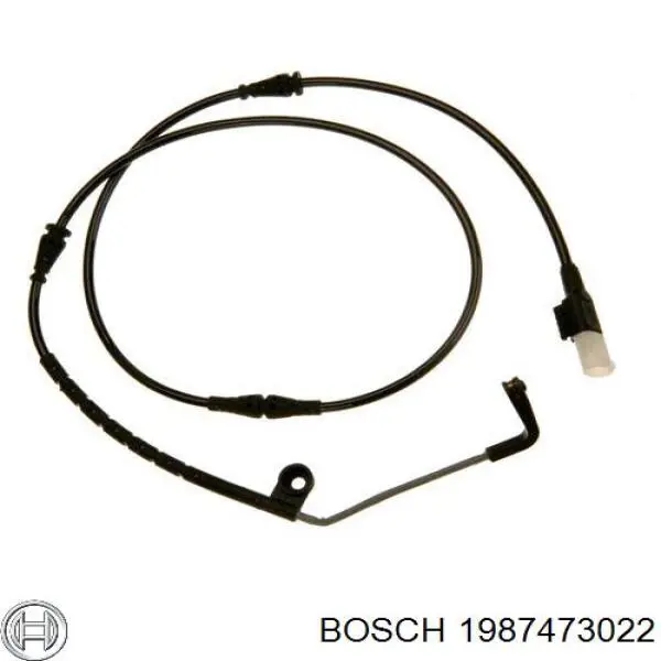 1987473022 Bosch contacto de aviso, desgaste de los frenos