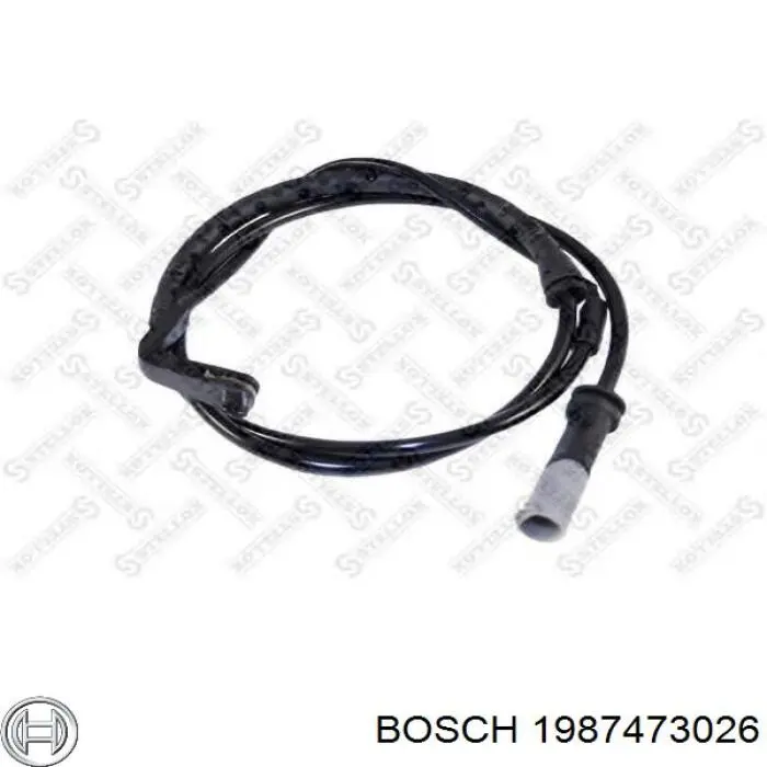 Sensor de desgaste de pastillas de freno trasero Bosch 1987473026 precio, desde 9,98 EUR