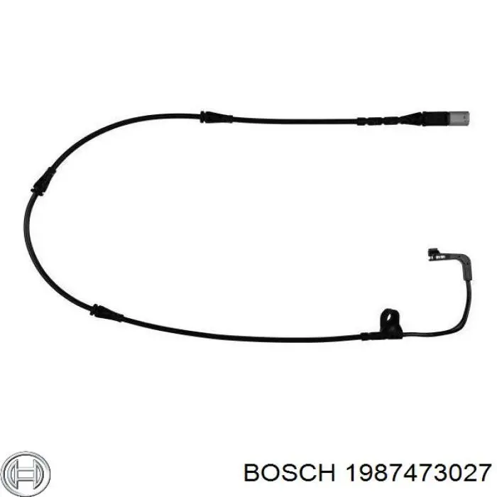 1987473027 Bosch contacto de aviso, desgaste de los frenos