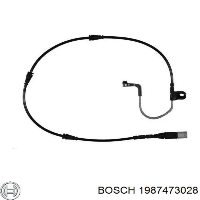 1987473028 Bosch contacto de aviso, desgaste de los frenos