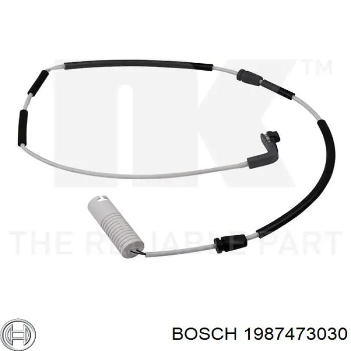 1987473030 Bosch contacto de aviso, desgaste de los frenos