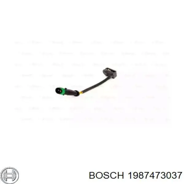 Sensor de desgaste de las pastillas de freno delanteras Bosch 1987473037 precio, desde 3,47 EUR