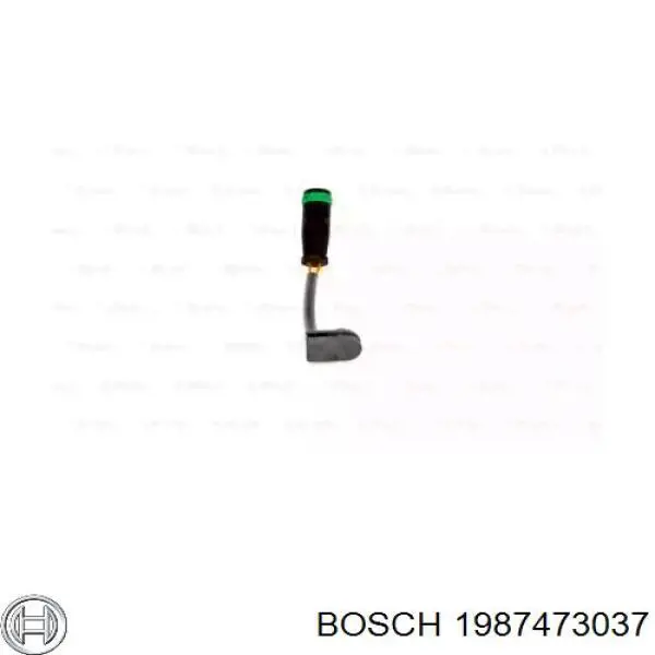 Comprar 1987473037 Bosch Sensor de desgaste de las pastillas de freno delanteras