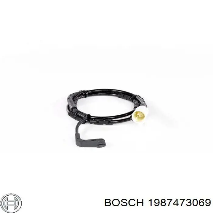 1987473069 Bosch contacto de aviso, desgaste de los frenos, trasero