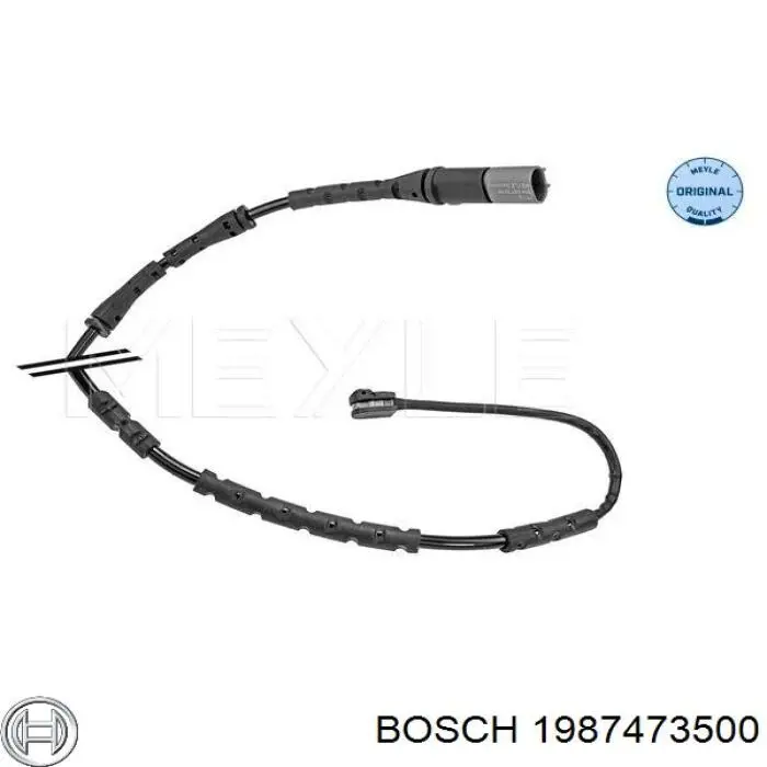1987473500 Bosch contacto de aviso, desgaste de los frenos