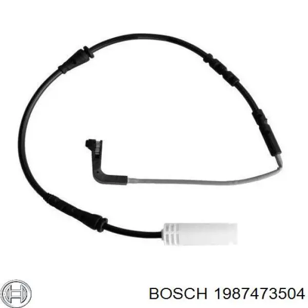 1987473504 Bosch contacto de aviso, desgaste de los frenos