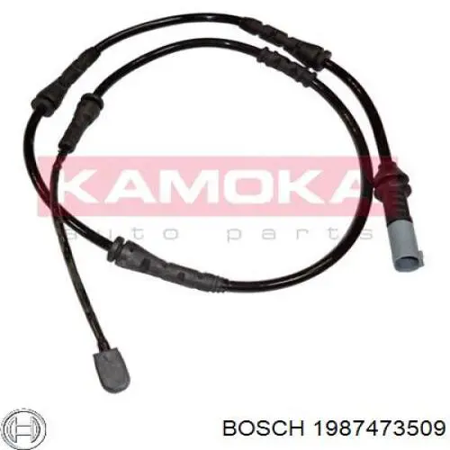 Comprar 1987473509 Bosch Sensor de desgaste de pastillas de freno trasero