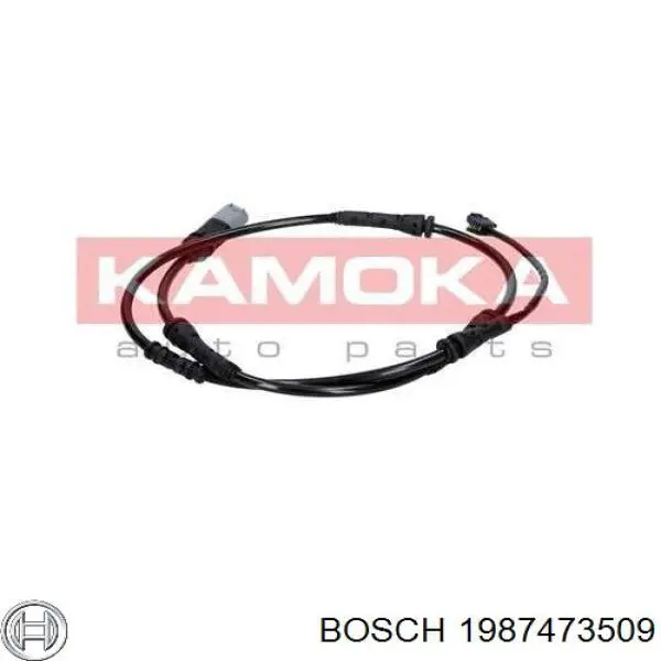 Sensor de desgaste de pastillas de freno trasero 1987473509 Bosch