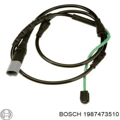 1987473510 Bosch contacto de aviso, desgaste de los frenos