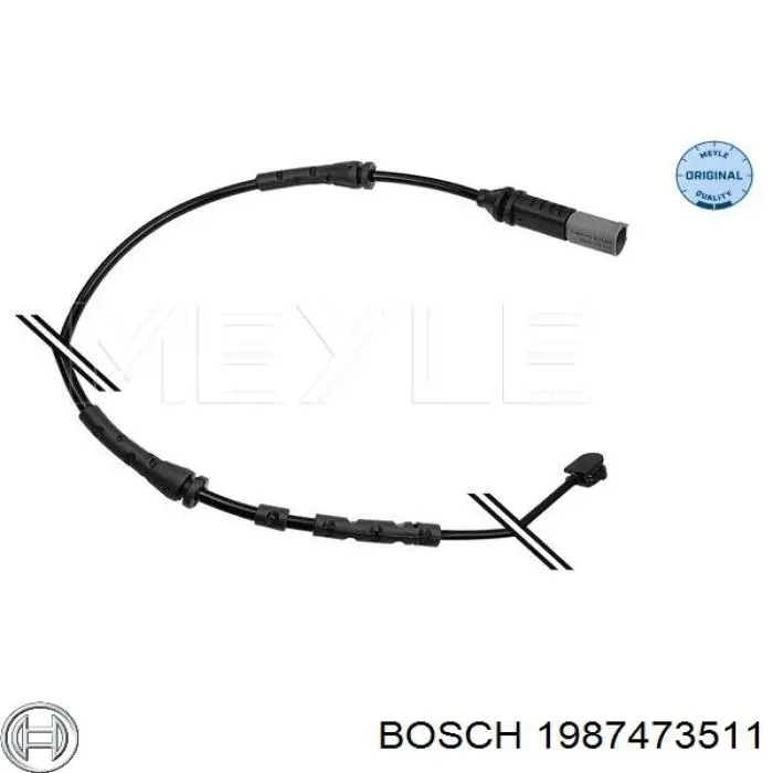 1987473511 Bosch contacto de aviso, desgaste de los frenos