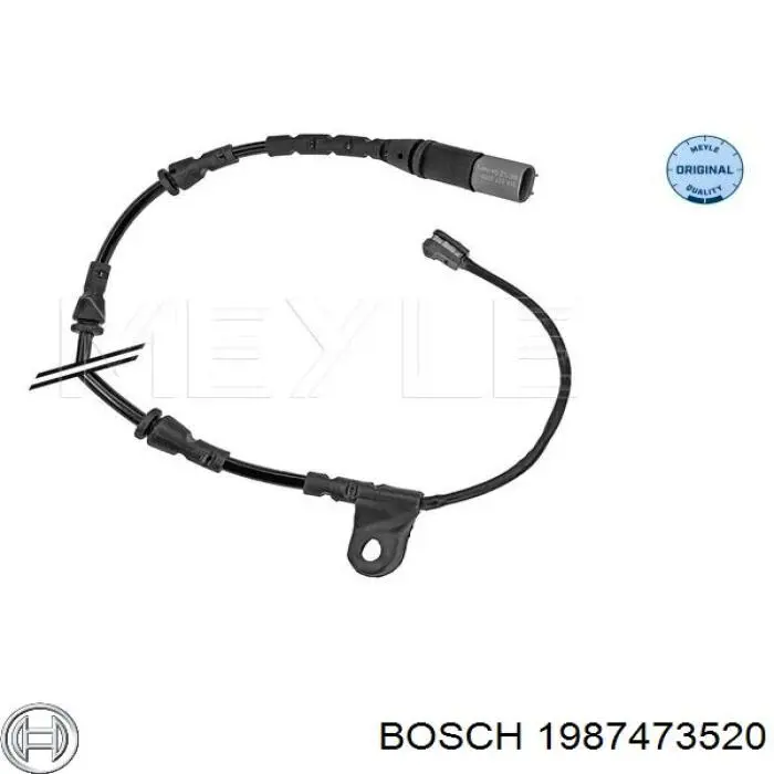 1987473520 Bosch contacto de aviso, desgaste de los frenos