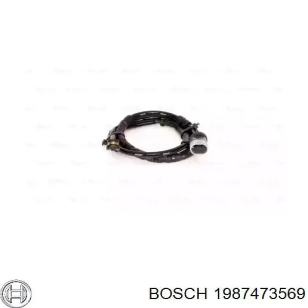 1 987 473 569 Bosch contacto de aviso, desgaste de los frenos, trasero