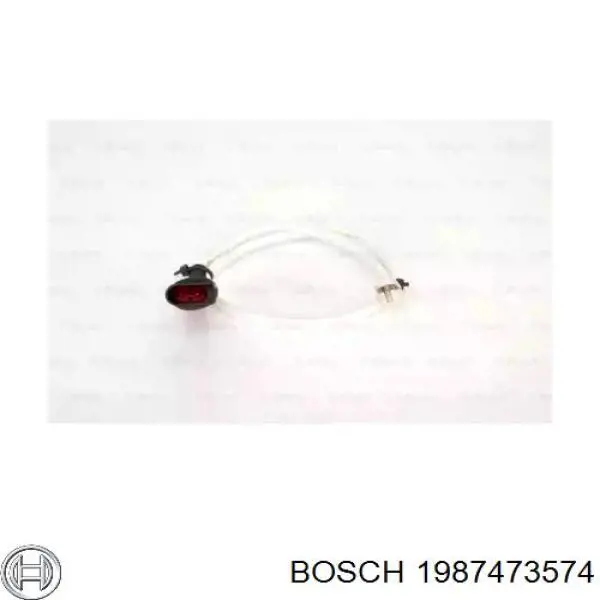 Sensor de desgaste de pastillas de freno trasero 882145 Triclo