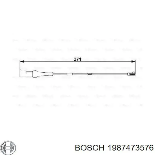 Sensor de desgaste de pastillas de freno trasero 882144 Triclo