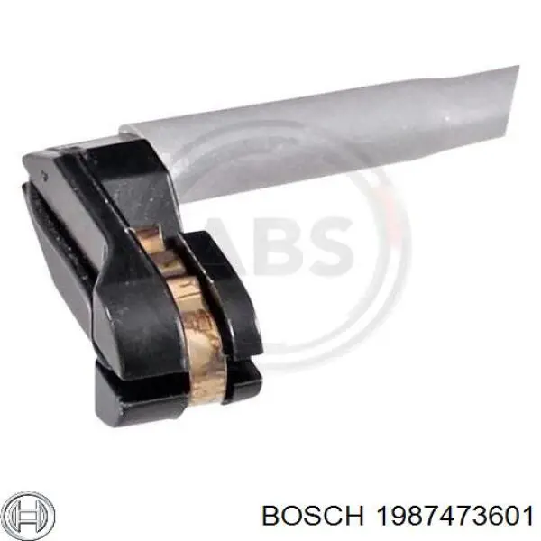 1987473601 Bosch Sensor de desgaste de pastillas de freno trasero