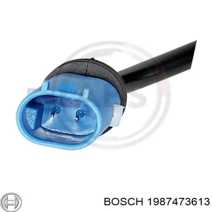 Sensor de desgaste de las pastillas de freno delanteras Bosch 1987473613