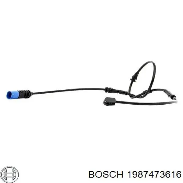 Comprar 1987473616 Bosch Sensor de desgaste de las pastillas de freno delanteras