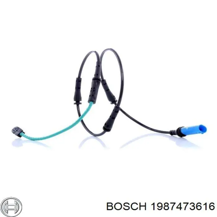 Sensor de desgaste de las pastillas de freno delanteras 1987473616 Bosch
