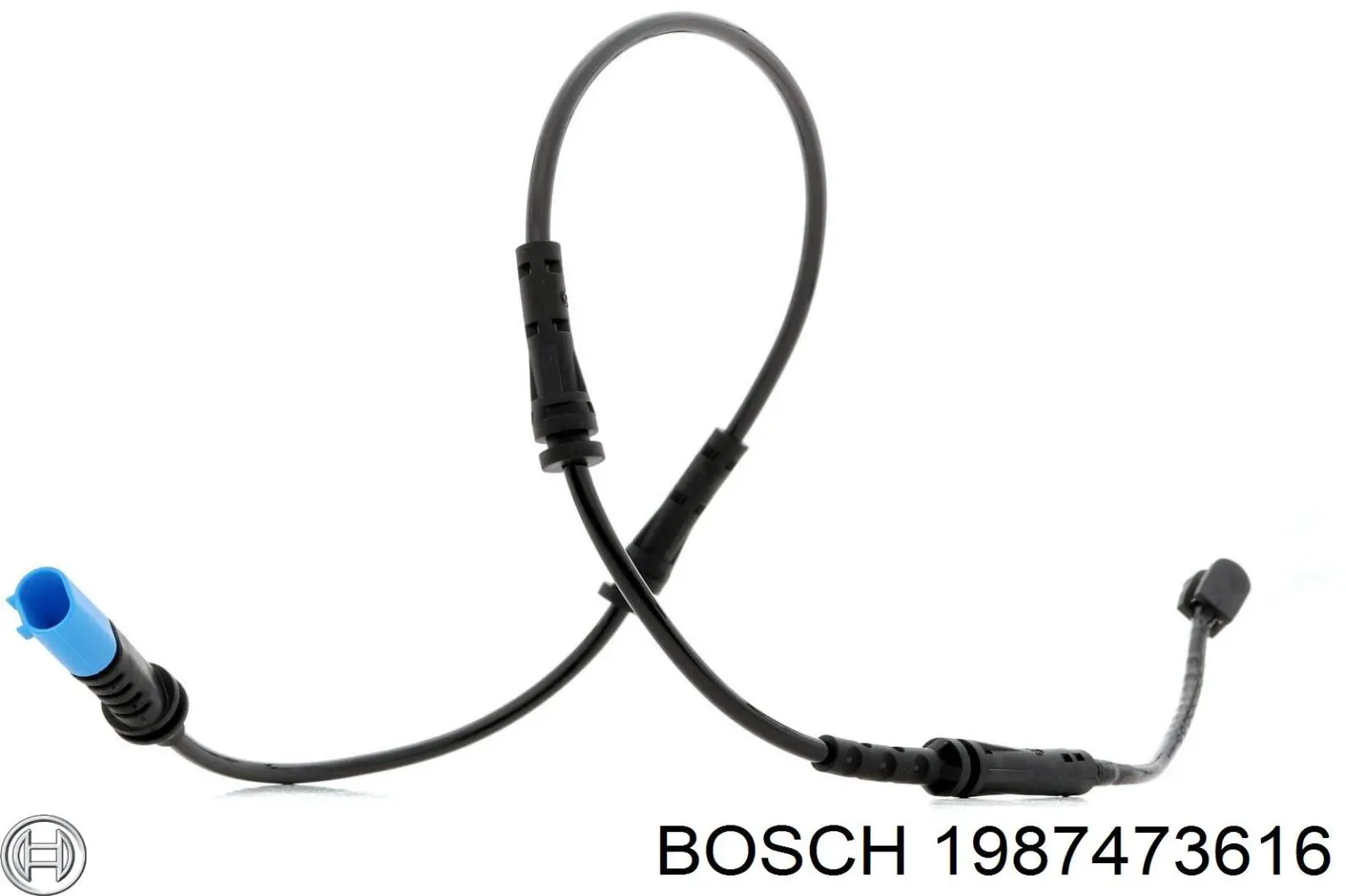 1987473616 Bosch Sensor de desgaste de las pastillas de freno delanteras