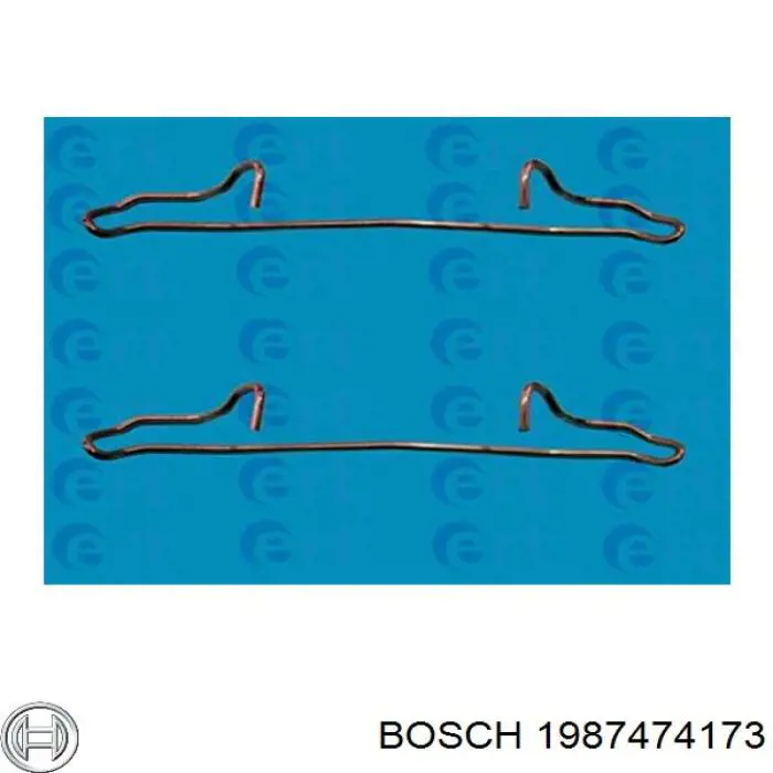 1987474173 Bosch pinza de cierre