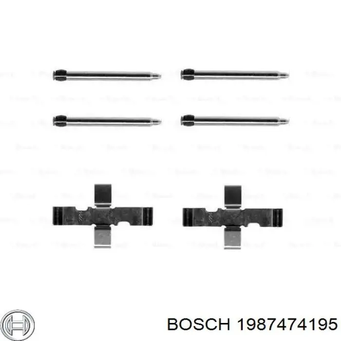 1987474195 Bosch pinza de cierre