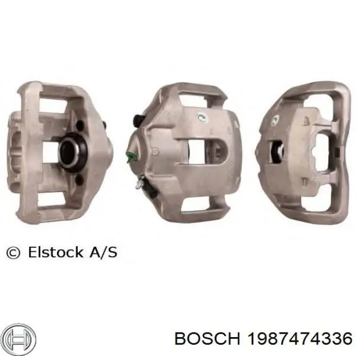 1987474336 Bosch conjunto de muelles almohadilla discos delanteros