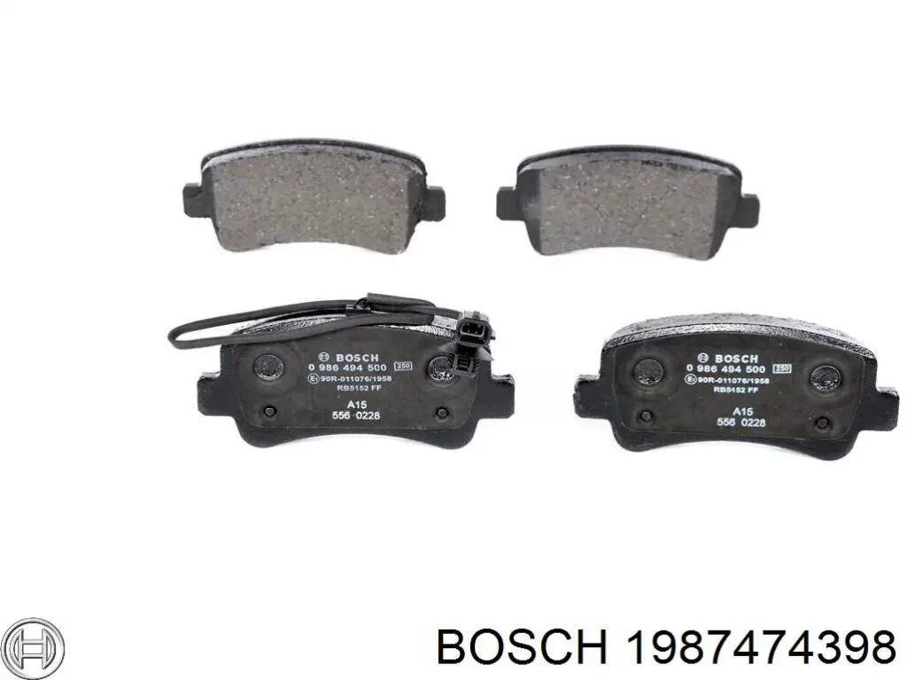 Juego de reparación, pinza de freno delantero Suzuki Swift 2 AH, AJ