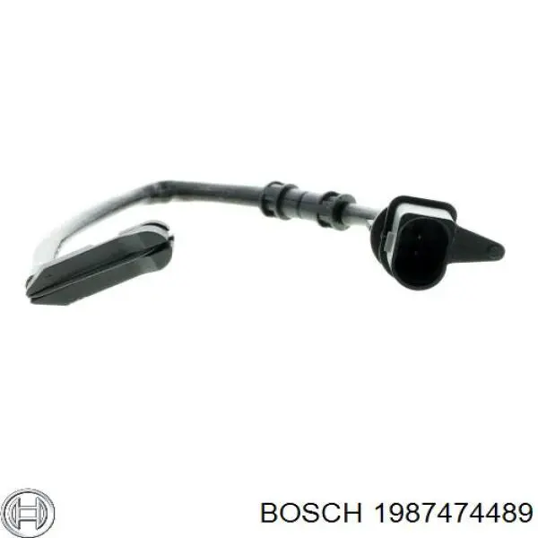 1987474489 Bosch contacto de aviso, desgaste de los frenos, trasero