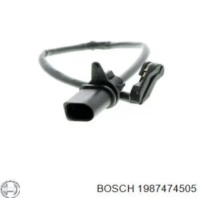 Sensor de desgaste de las pastillas de freno delanteras 1987474505 Bosch