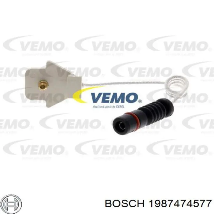Comprar 201517 Cautex Sensor de desgaste de las pastillas de freno delanteras
