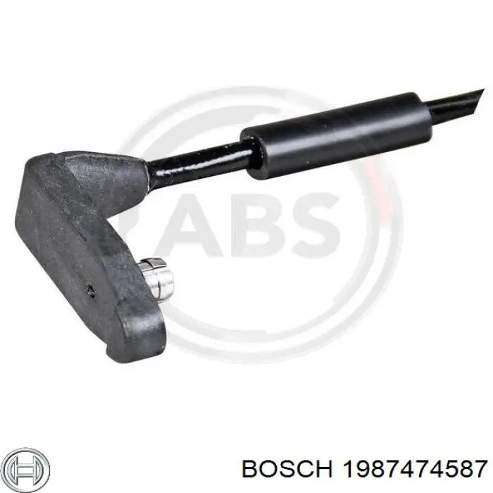 Sensor de desgaste de las pastillas de freno delanteras Bosch 1987474587