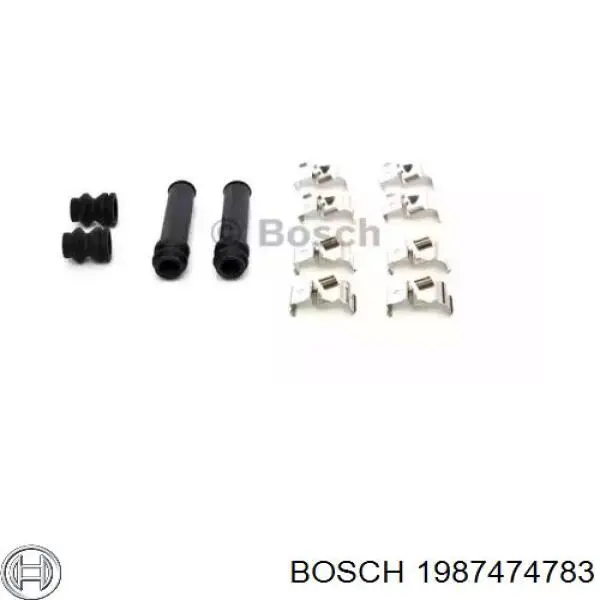1987474783 Bosch juego de reparación, pastillas de frenos
