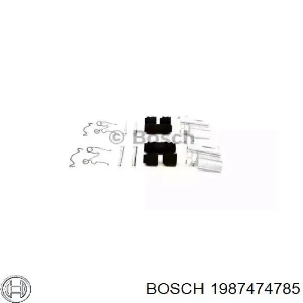 1987474785 Bosch juego de reparación, frenos traseros