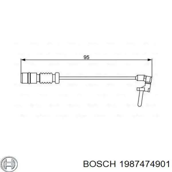 Sensor de desgaste de las pastillas de freno delanteras Triclo 881903 precio, desde 1,33 EUR