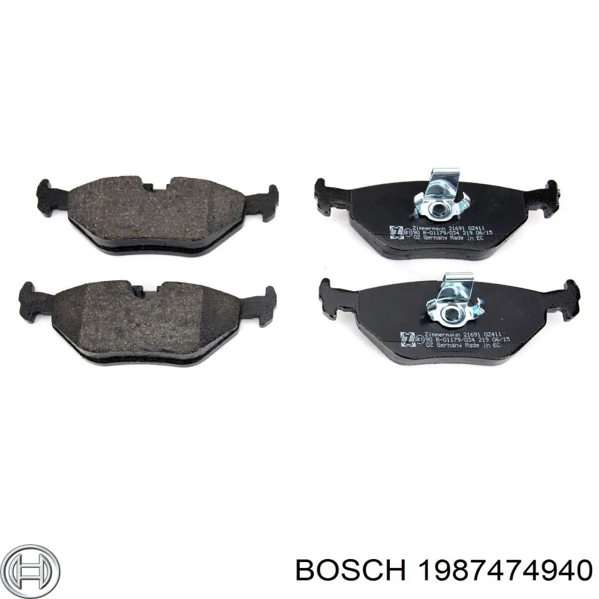 Comprar 1987474940 Bosch Sensor de desgaste de pastillas de freno trasero