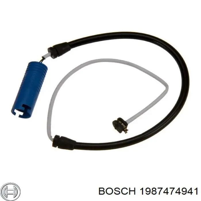 1987474941 Bosch contacto de aviso, desgaste de los frenos
