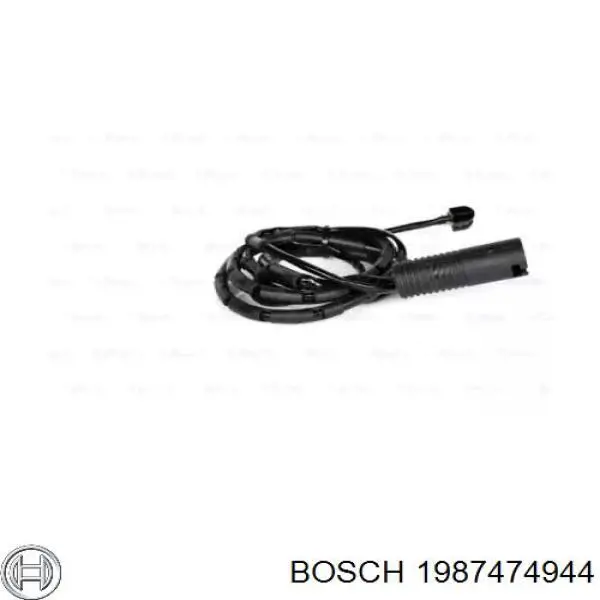 Sensor de desgaste de pastillas de freno trasero Metalcaucho 02135