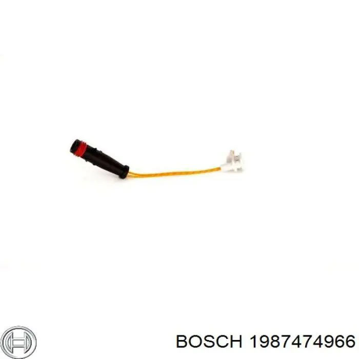 1987474966 Bosch contacto de aviso, desgaste de los frenos, trasero