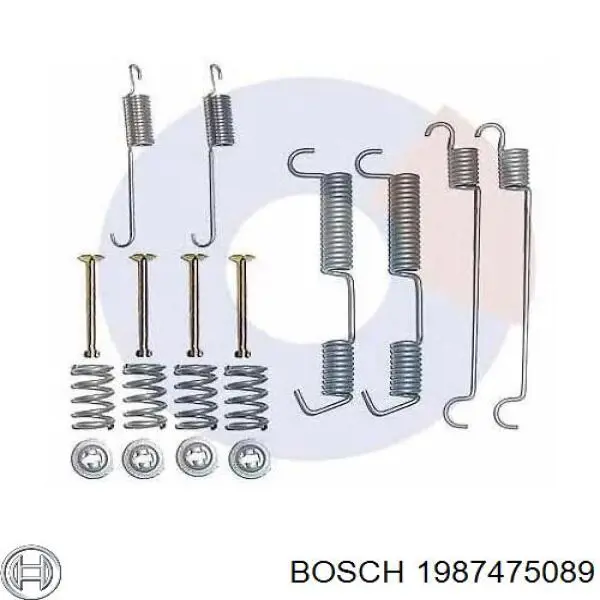 Comprar 1987475089 Bosch Juego de reparación de pastillas de freno