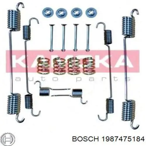 Comprar Kit de montaje de zapatas de freno traseras Nissan Sunny III N14