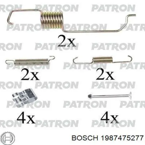 1987475277 Bosch kit de reparacion mecanismo suministros (autoalimentacion)