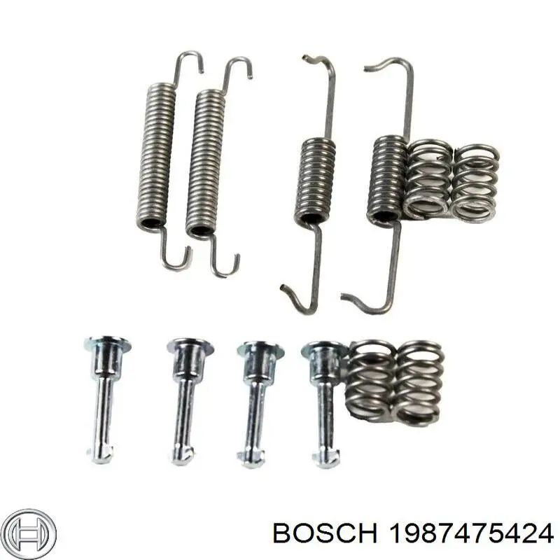 0494213030 Toyota Kit de montaje de zapatas de freno traseras