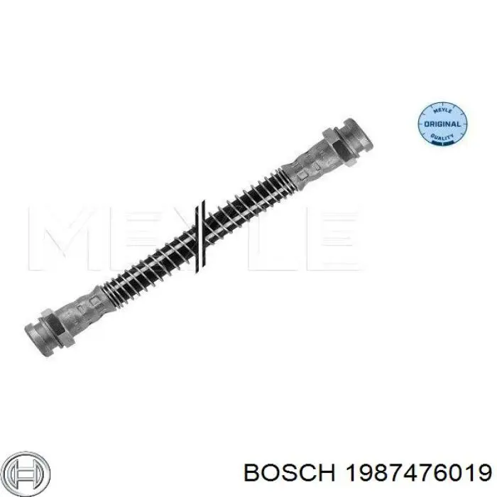 1987476019 Bosch latiguillos de freno trasero derecho