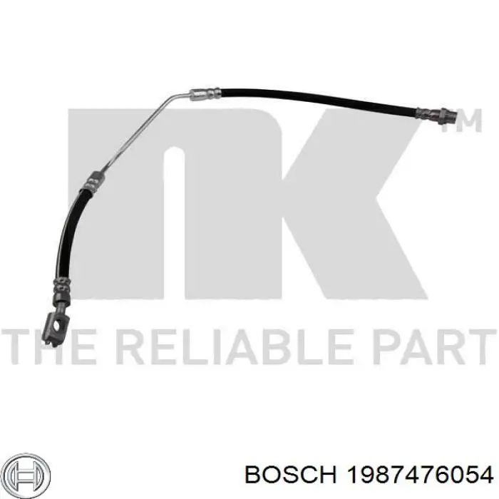Manguera de freno trasera izquierda Bosch 1987476054 precio, desde 27,13 EUR