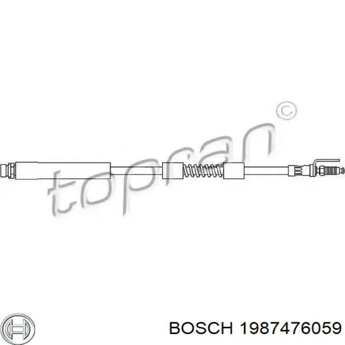 Comprar 1987476059 Bosch Latiguillos de freno delantero